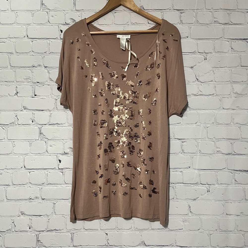 Kenar Sequin Top Size Large